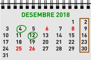 calendar Desembre