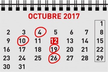 Agenda mes octubre